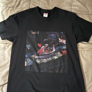 Supreme Gas Tee 'Black' (always open tee)